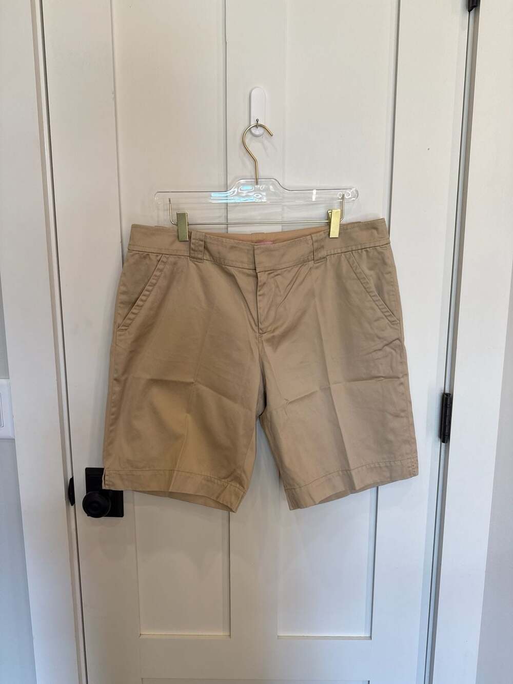 Lilly Pulitzer Callahan Chino Shorts Khaki Size 14